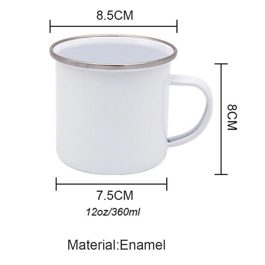 Jesus Is God Enamel Coffee Mug