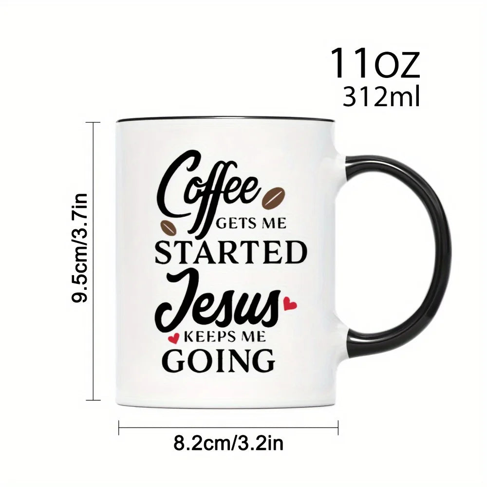 11oz Ceramic Christian Coffee Mug