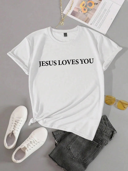Jesus Loves You Women’s T-Shirt