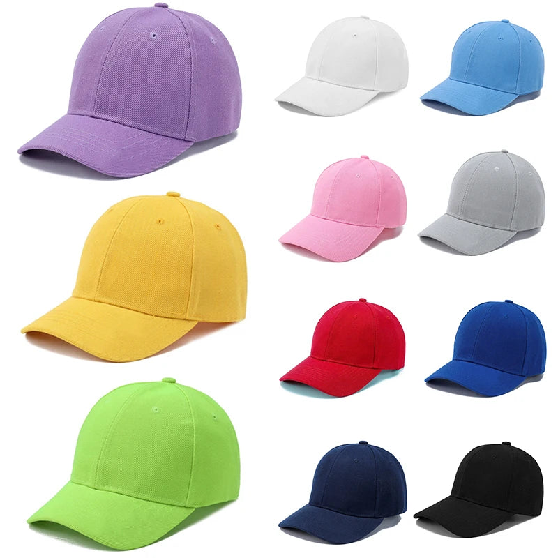 Kids Summer Adjustable Baseball Cap