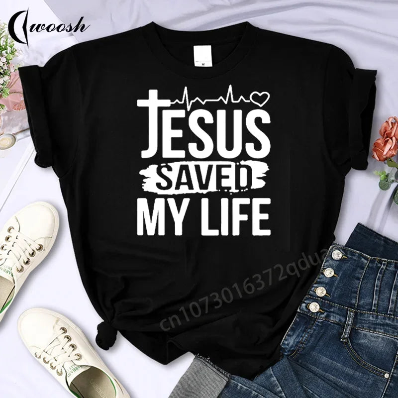 Faith Jesus Oversized Christian Unisex T-Shirt