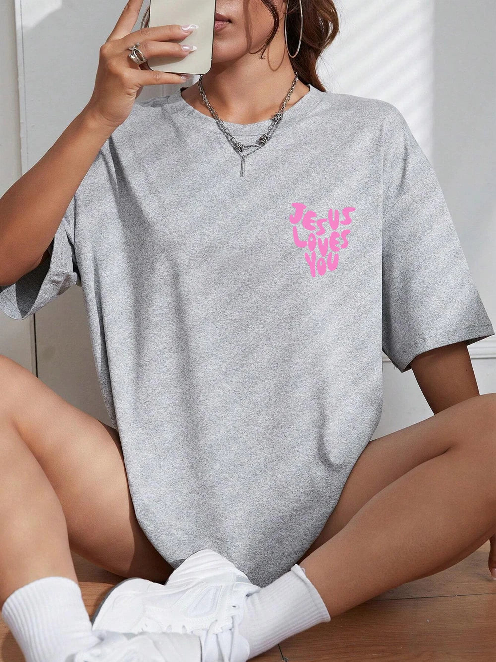 Jesus Loves Me Women’s T-Shirt