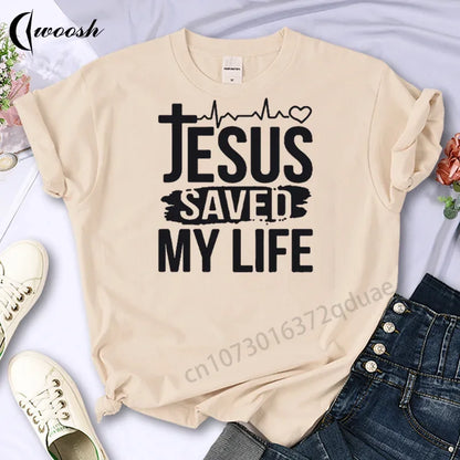 Faith Jesus Oversized Christian Unisex T-Shirt