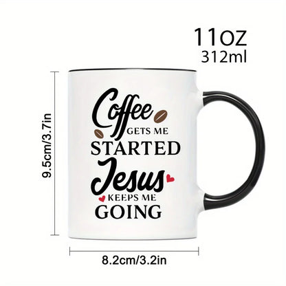 11oz Ceramic Christian Coffee Mug