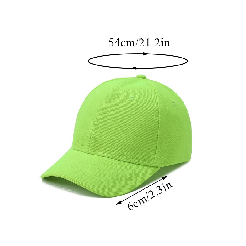 Kids Summer Adjustable Baseball Cap
