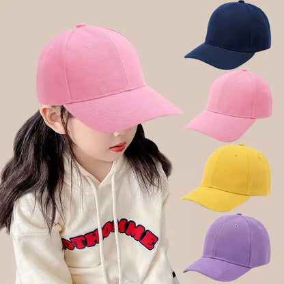 Kids Summer Adjustable Baseball Cap